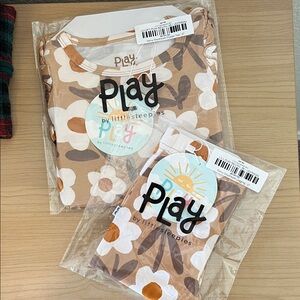 Little Sleepies Daisy DayDream Flutter Tee & Leggings Set - 2T